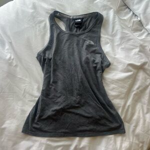 North Face Gray Athletic Tank, Size S, Like New